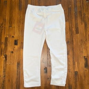 Deux Par Deux White Legging